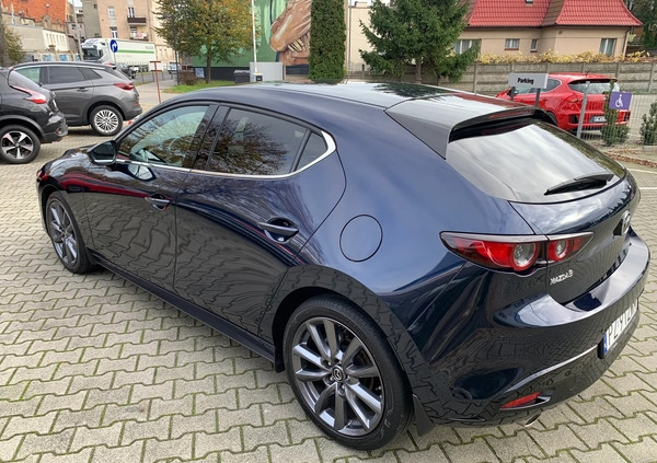 Mazda 3 cena 85900 przebieg: 37200, rok produkcji 2020 z Przasnysz małe 56